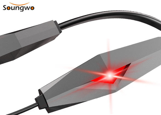 Noise Cancelling CVC 8.0 Retractable Neckband Earbuds 33 Feet Working Range