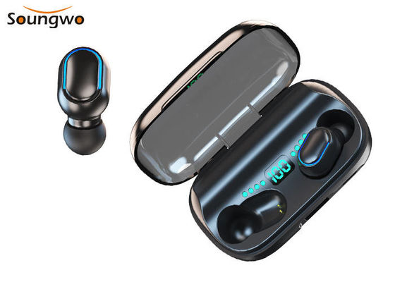 หูฟังไร้สาย Bluetooth สำหรับออกกำลังกาย กันเหงื่อ เบสหนักแน่น TWS Bluetooth Earbuds