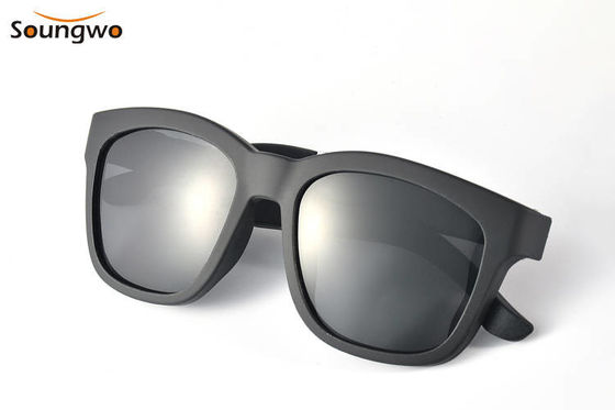 แว่นตาสมาร์ทบลูทูธน้ำหนักเบา 43g น้ำหนักเบา 0.2% 95dB Bluetooth Music