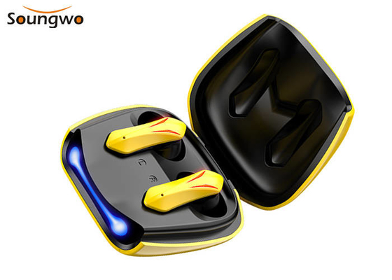 Bluetooth 5.2 Gaming Earbuds Binaural Call Two Mode Smart Control For Listening
